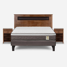 Cama Europea New Style 4 Plus 2 Plazas + Muebles Ferrara
