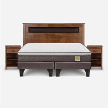Cama Europea New Style 4 Plus King + Muebles Ferrara