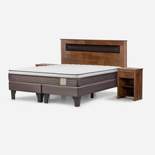 Cama Europea New Style 4 Plus King + Muebles Ferrara