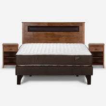 Cama Europea New Ergo T 2 Plazas + Muebles Ferrara