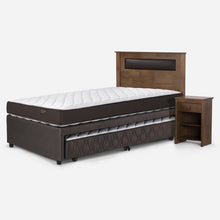 Diván New Ergo T 1,5 Plazas + Muebles Ferrara