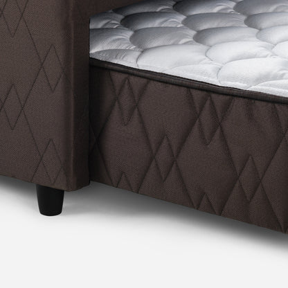 Diván New Ergo T 1,5 Plazas + Muebles Ferrara