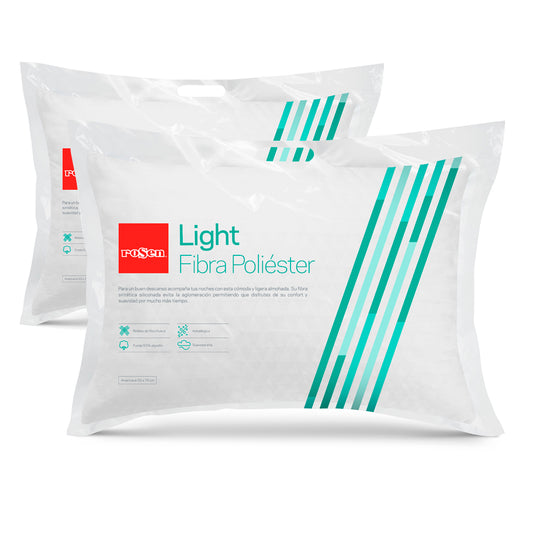 Set 2 Almohadas Soft Light Americana
