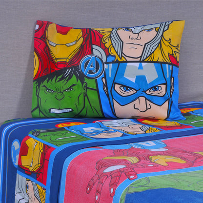 Sábanas 1,5 Plazas Avengers