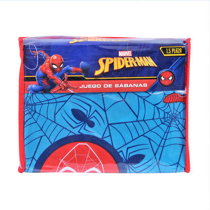 Sábanas 1,5 Plazas Spiderman