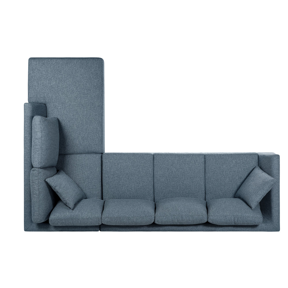Sofá Seccional Carter Derecho Denim