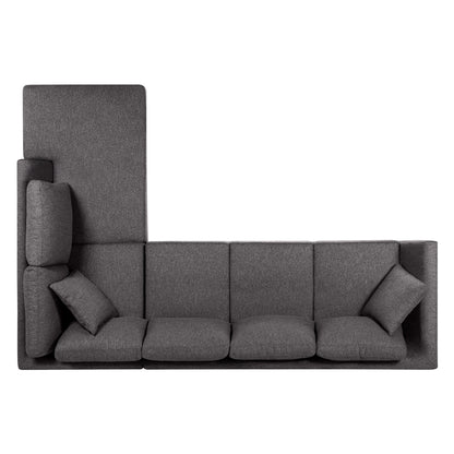 Sofá Seccional Carter Derecho Charcoal
