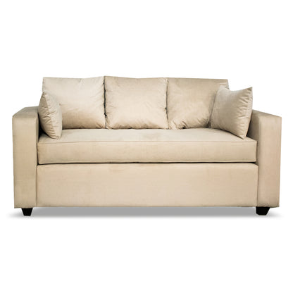 Sofá 2 Cuerpos Beige Petra C/C