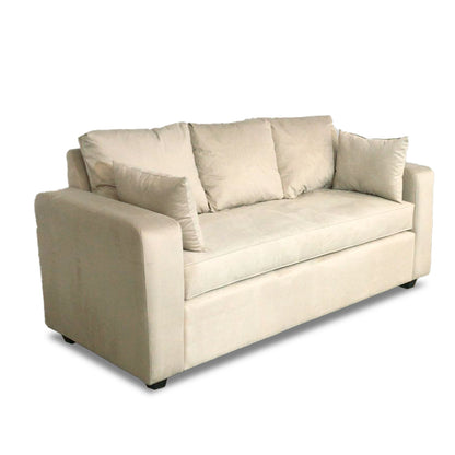 Sofá 2 Cuerpos Beige Petra C/C
