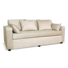 Sofá 3 Cuerpos Beige Petra C/C