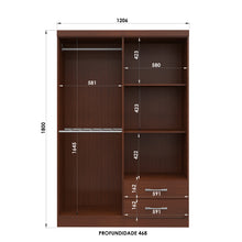 Clóset S444 Caoba