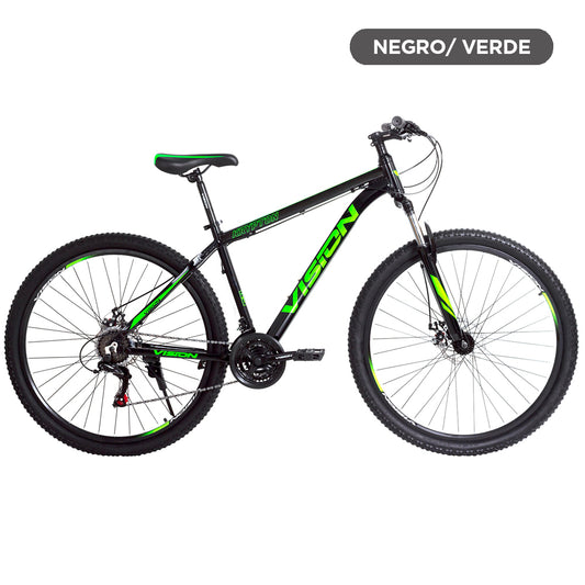 Bicicleta Vision Krypton Aro 29 MTB Aluminio 21V Shimano