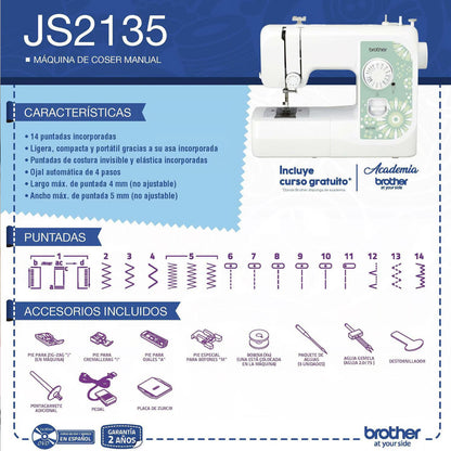 Máquina de Coser JS2135
