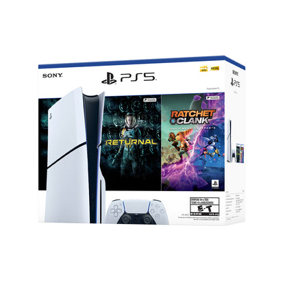 Pack Consola PlayStation 5 (Modelo Slim) con 2 Juegos - Standard