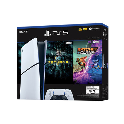 Pack Consola PlayStation 5 (Modelo Slim) con 2 Juegos - Digital