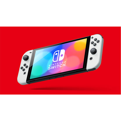 Nintendo Switch Oled White + Super Mario Wonder