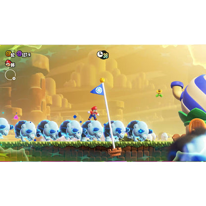 Nintendo Switch Oled White + Super Mario Wonder