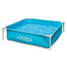 Piscina Mini Frame Azul 1,22m x 1,22m x 0,30 cms