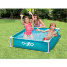 Piscina Mini Frame Azul 1,22m x 1,22m x 0,30 cms