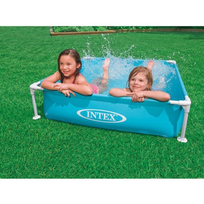 Piscina Mini Frame Azul 1,22m x 1,22m x 0,30 cms