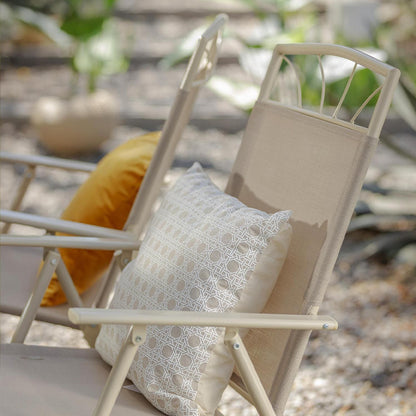 Juego de Terraza Comedor Santa Lucía 6 Personas Taupe