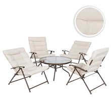 Juego de Terraza Sao Paulo 4 Personas Beige