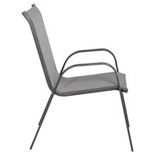 Silla para Terraza Metal Sling Gris matizado