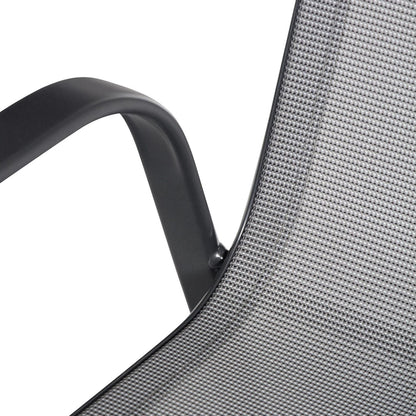 Silla para Terraza Metal Sling Gris matizado