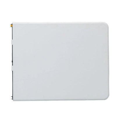 Mesa Plegable Rectangular 74x74x180 cm Blanco