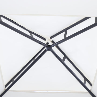 Pérgola Panel Doble Natural Poliéster 300x300x270 cm