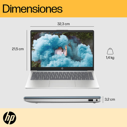 Notebook HP 14-em0017la