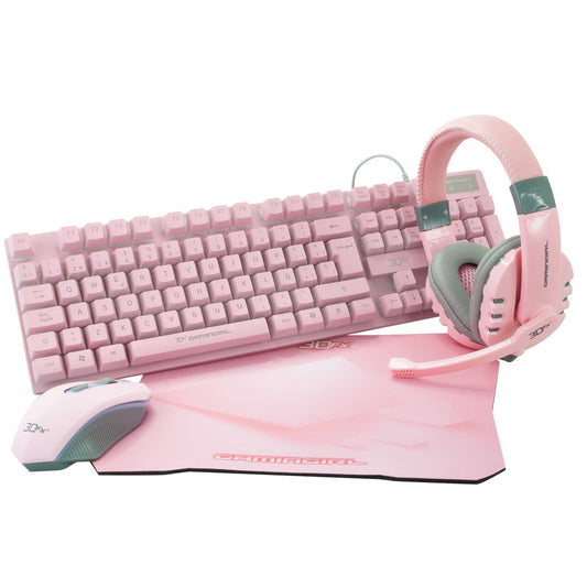 Set 4 en 1- Gaming Girls