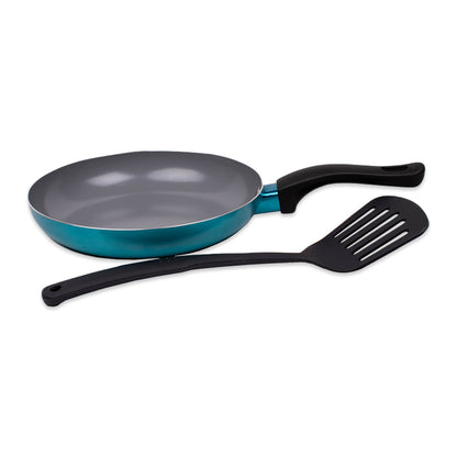 Pack Sartén 22 cm + Espátula Plástica