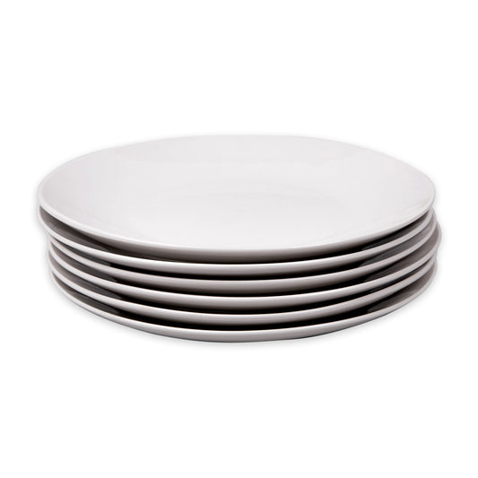 Set 6 Platos de Pan Porcelana
