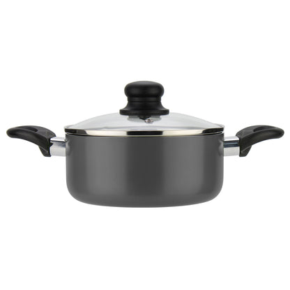 Batería de Cocina Gourmet Gris 6 piezas