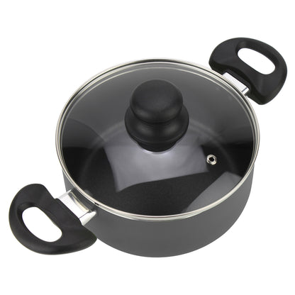 Batería de Cocina Gourmet Gris 6 piezas