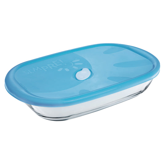 Fuentes 3 litros con tapa Rect